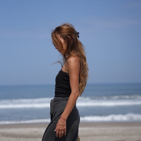 【Jane】Pad in one shoulder tops