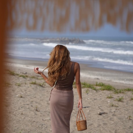 【Jane】Pad in one shoulder tops