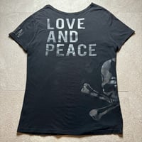 2000s ROEN love and peace skull cutsew
