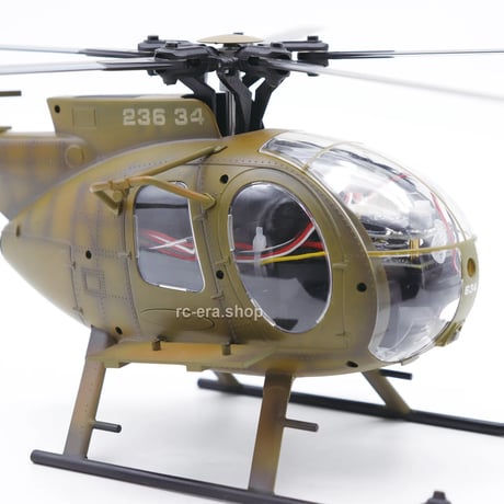RC ERA C189S MD500 丸型透明キャノピー（透明ドアウィンドウ付き）
