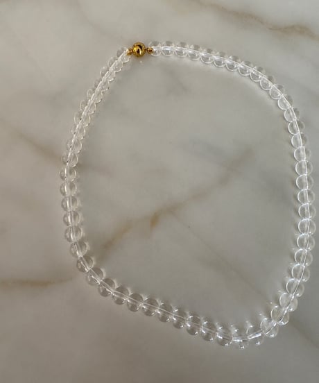 CLEAR NECKLACE