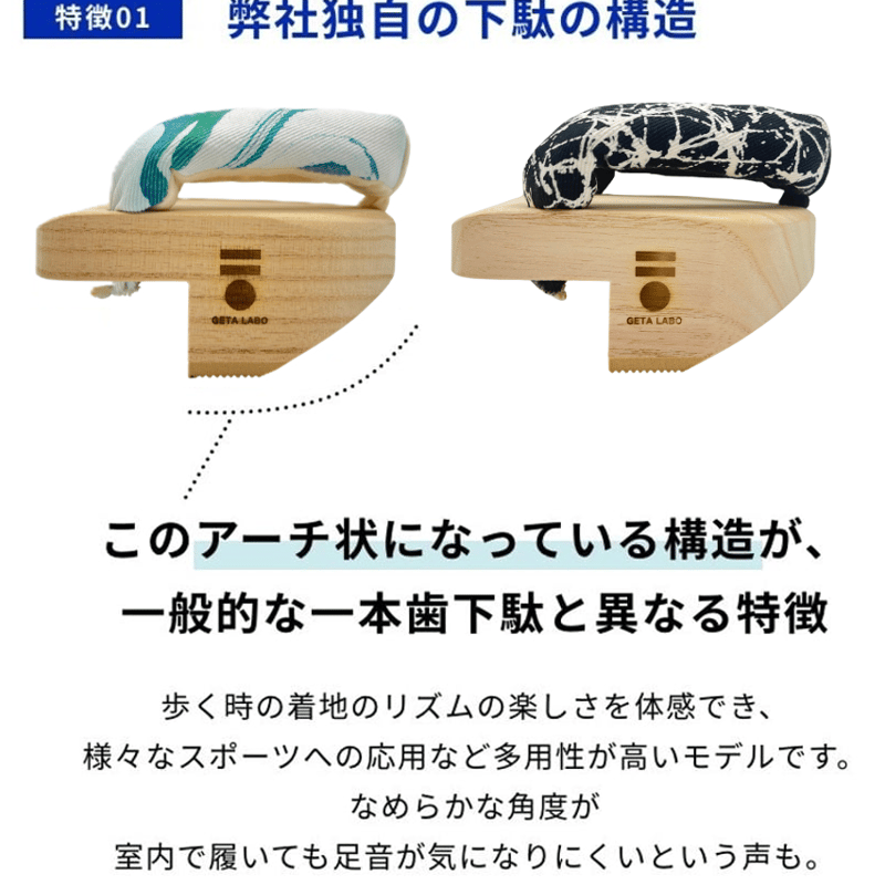 8月下旬以降順次発送開始予定※一本歯下駄GETA LABO【PREMIUM CARE