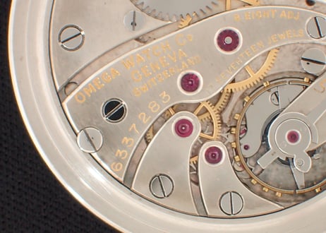 BB-21C  オメガ　OMEGA　Cal.35ML　プラチナケース　希少　極薄型懐中時計