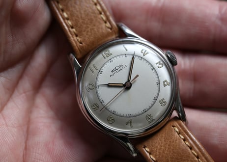 AT-25C  レクタ　自動巻き　 RECTA 　automatic　Felsa－Bidynator Cal.415　タグ・BOX付き