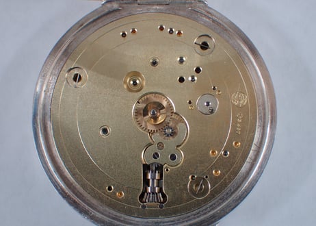 AS-3B  IWC  International Watch Company   Cal.52  シルバー　懐中時計