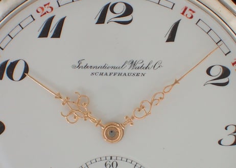 BB-24B  IWC    International Watch Company   Cal.52 シルバー　懐中時計