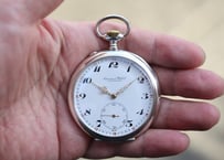BB-24B  IWC    International Watch Company   Cal.52 シルバー　懐中時計