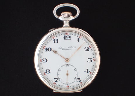 AS-3B  IWC  International Watch Company   Cal.52  シルバー　懐中時計
