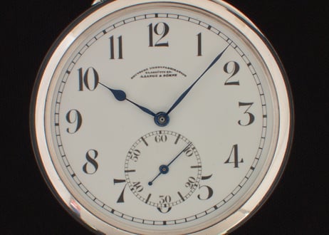 BB-49B　 A.ランゲ＆ゾーネ　観測時計　A. Lange & Söhne, Glashütte　Beobachtungsuhr　DUF　懐中時計