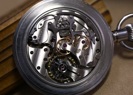 BB-36B　ホイヤー　クロノグラフ　HEUER chronograph military　懐中時計　スイス軍　ミリタリー