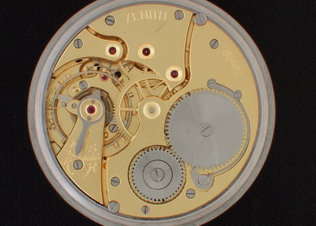 BB-23B  ゼニス　ZENITH　Cal.18.28.1.PE　ブラックミラーダイヤル　懐中時計