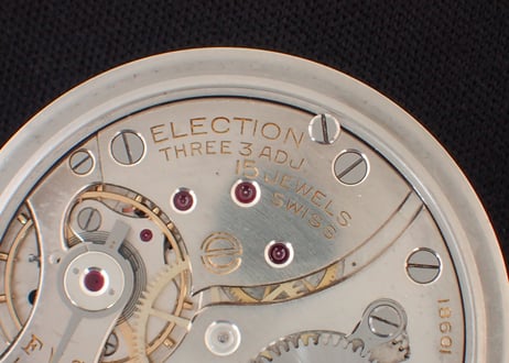 BB-35B  エレクション クロノメーター 　ELECTION　CHRONOMETRE　Cal.965　懐中時計