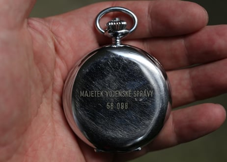 BB-25B  ホイヤー　チェコ軍   クロノグラフ  HEUER　MAJETEK  Chronograph　懐中時計