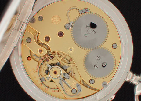 BB-24B  IWC    International Watch Company   Cal.52 シルバー　懐中時計
