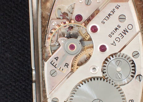 BB-27C  オメガ　Cal.T17　レクタンギュラー　OMEGA  Rectangular  手巻き