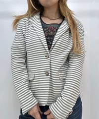 vintage border cotton jacket