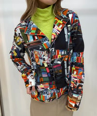 vintage design sweat jacket