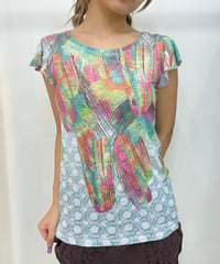 vintage Custo Barcelona printed design tee