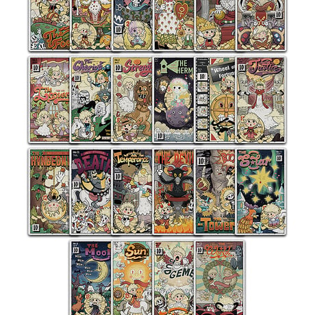 ラバーホースタロット｜作者直輸入・希少デッキ