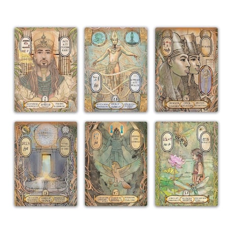 アヌビスの贈り物オラクルカード｜作者直輸入・希少デッキ
