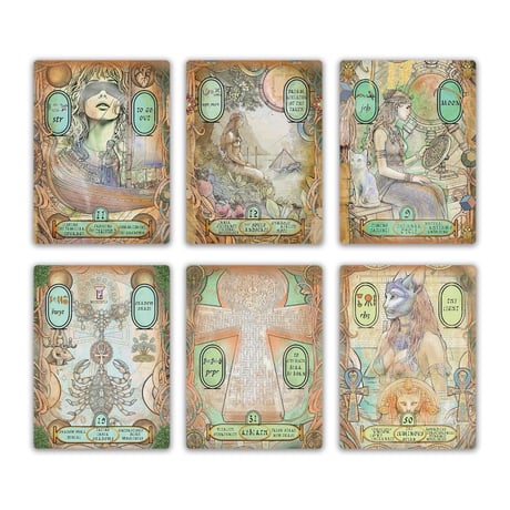 アヌビスの贈り物オラクルカード｜作者直輸入・希少デッキ