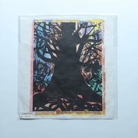 安川カレンダー1992年度 「棟方志功 東海道棟方板画」　3月「藤沢 独銀杏の柵」 / 安川電機(1992)