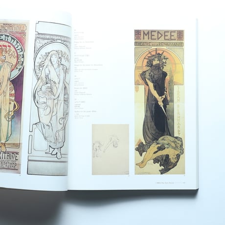 アルフォンス・ミュシャ「生涯と芸術」展 ALOPHONSE MUCHA-HIS LAIF&ART / 東京新聞(1995)