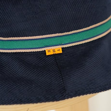 THE COLOR " CORDUROY TAPE HAT "