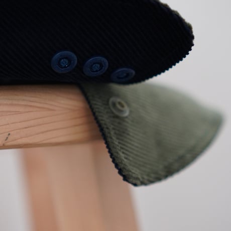 THE COLOR " CORDUROY TAPE HAT "