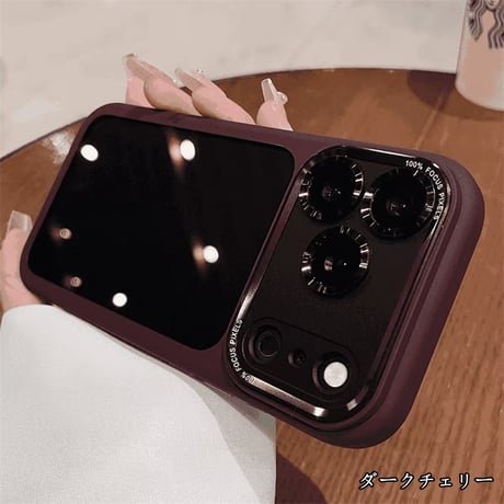 半透明 iphone18pro/17pro ケース iphone17/16plus ケース クリア R367