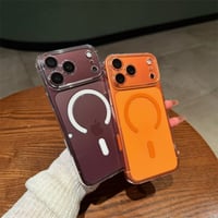 iphone18pro/17pro ケース 黄 ば ま ない クリア ケース マグセーフ 対応 ケース 頑丈 R273
