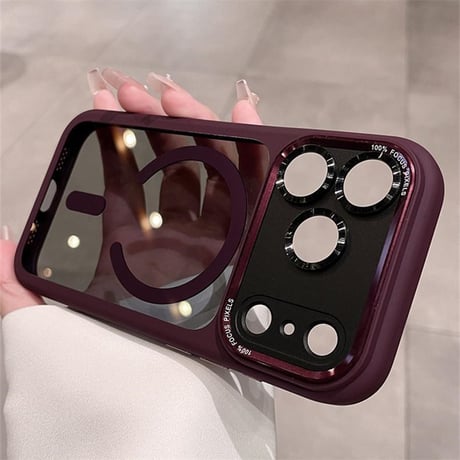 magsafe対応 iphone18pro/17/16 ケース おしゃれ iphone18promax/air/16plus ケース クリア R366