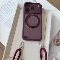 iphone18pro/18promax/17 ケース ストラップ ホール 付き iphone16pro/15pro ケース スタンド付き 透明 R336