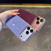 iphone18pro/17pro/16 ケース キラキラ iphone17 ケース かわいい シェル柄 【プレゼントでカメラ保護リング付き】 R152