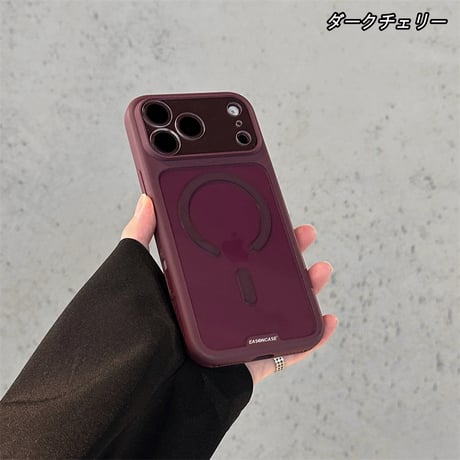 iphone18pro/18promax クリア ケース iphone17pro/17promax ケース magsafe対応 R514