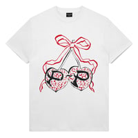 PASS~PORT CHERRIES BABY TEE White