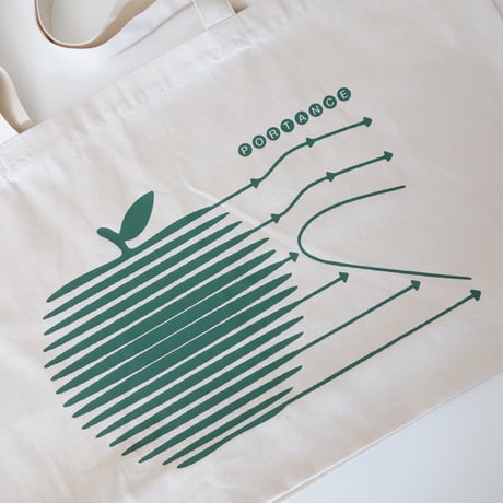 PORTANCE FLOATING APPLE TOTE Natural