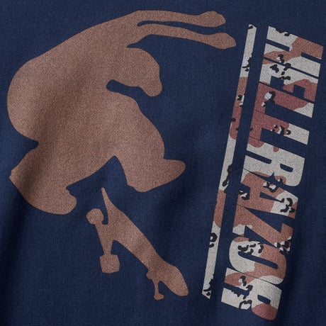 HELLRAZOR STILL SKATE CREWNECK Navy