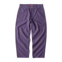 HELLRAZOR BAGGIE COLOR DENIM PANTS Deep Purple