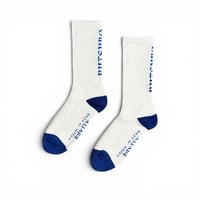坩堝 OG SOCKS SU26 White/Blue
