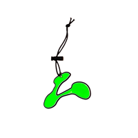LIDAIRPEAKS REFLECT STRAP Safety Green