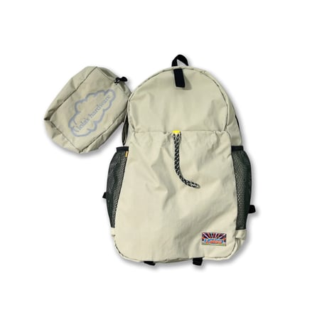 LOLA'S HARDWARE GEAR PACK PACKABLE BACKPACK Sand