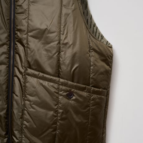 PORTANCE RAIN-CAMO RV PUFF VEST Olv Camo