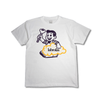 LOLA'S HARDWARE × LABROS BOLT WORK TEE White