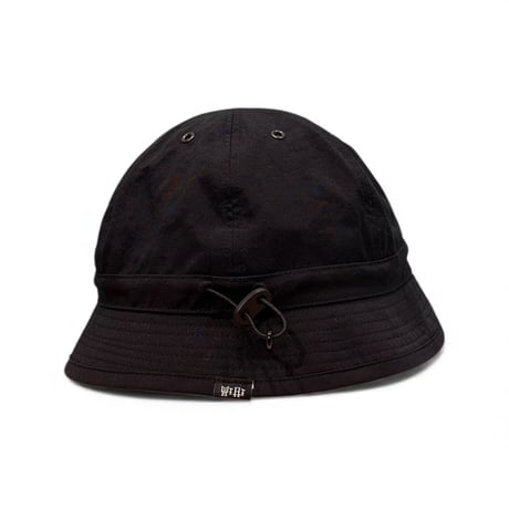 坩堝 HERITAGE 6PANEL HAT Black
