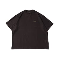 LIDAIRPEAKS EMBOSS T-SHIRT Chacoal
