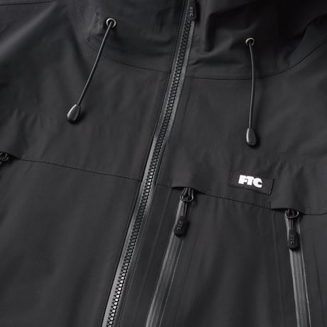 FTC PERTEX® 3L SHELL JACKET Black