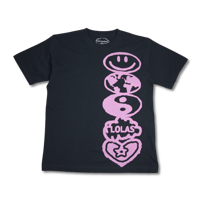 LOLA'S HARDWARE SYMBOLISM TEE Hazy Navy