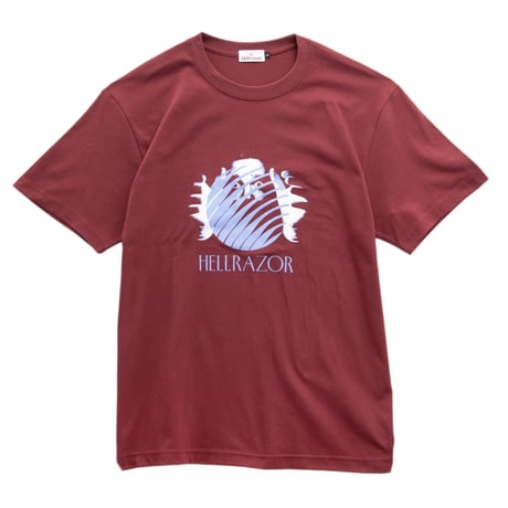 HELLRAZOR THE BREATH OF LIGHT SHIRT Burgundy