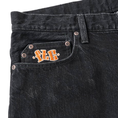FTC EMB BAGGY FIT Black